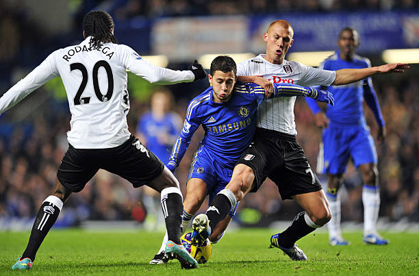 在足球中 在足球中